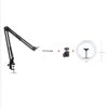 Soporte de Brazo Articulado Profesional para Micrófono y Aro de Luz