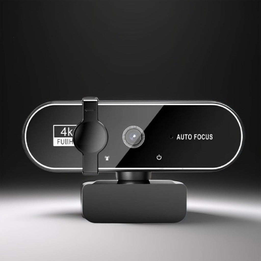 4K Ultra HD Pro con Enfoque Automático y Micrófono Dual