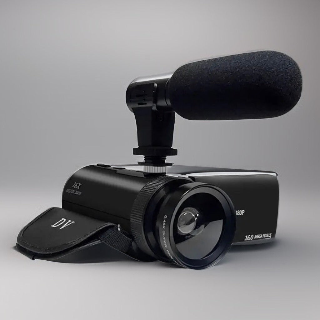 Videocámara DV Digital "Creator Starter" con Micrófono de Cañón