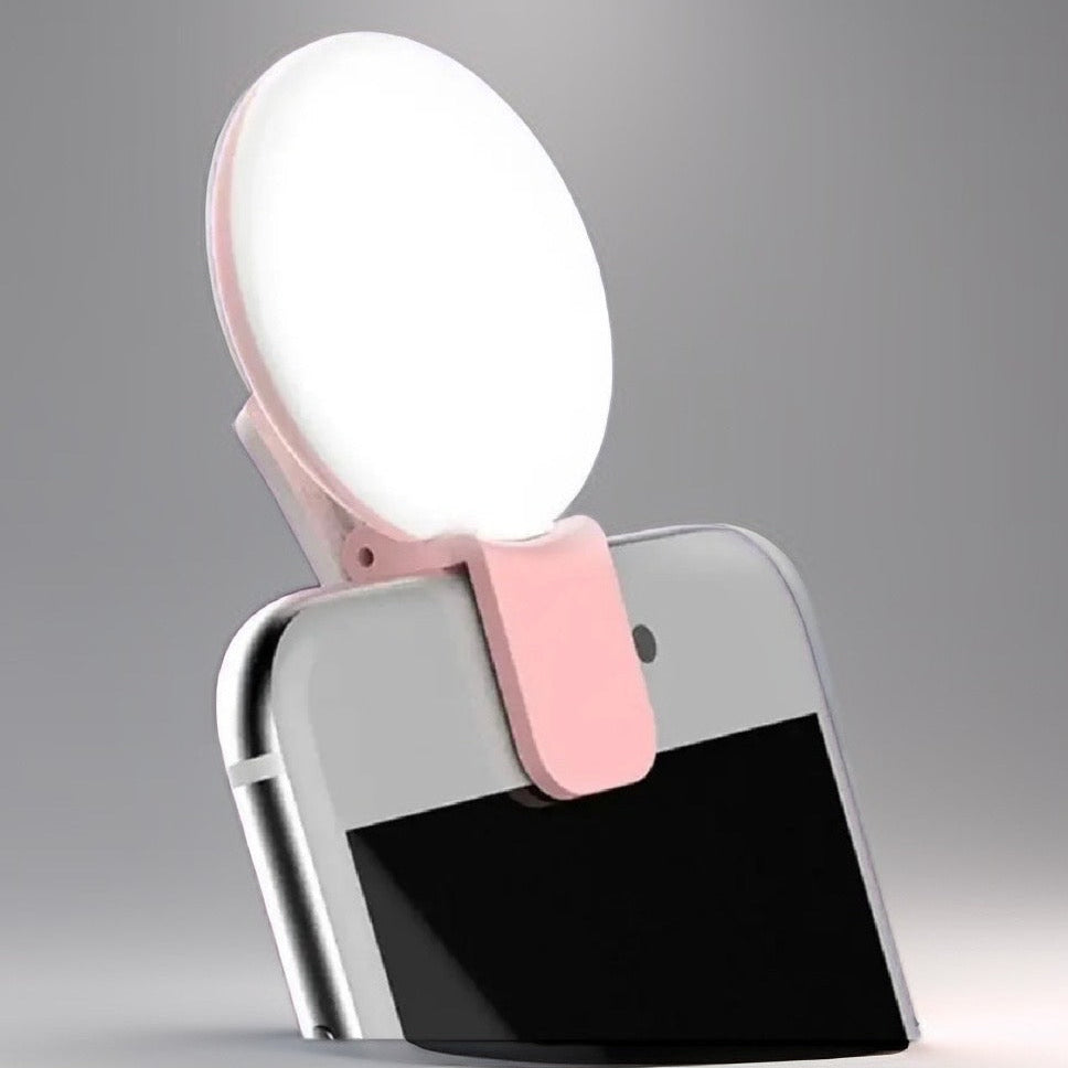 Aro de Luz LED Mini para Móvil - Iluminación Profesional Portátil