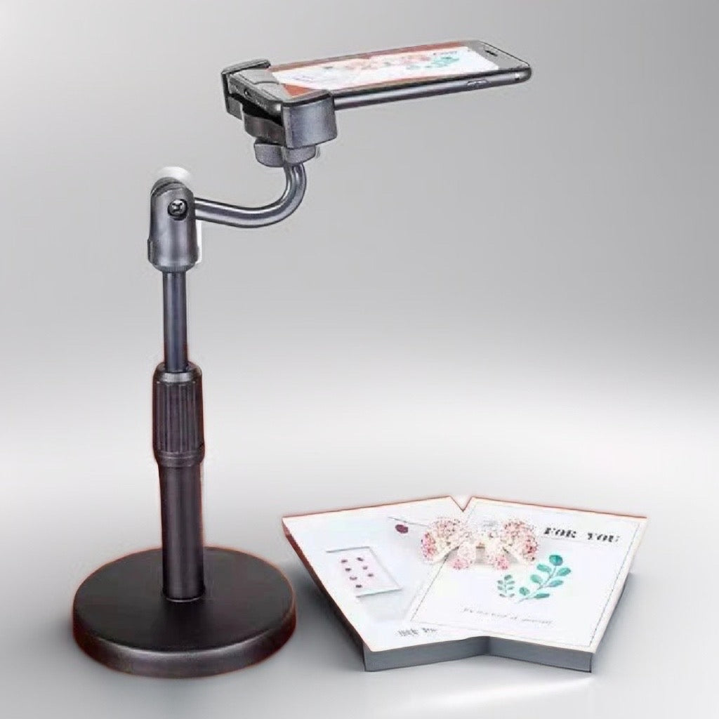 Trípode Pro de Escritorio para Smartphone: Estabilidad Total para tus Videos