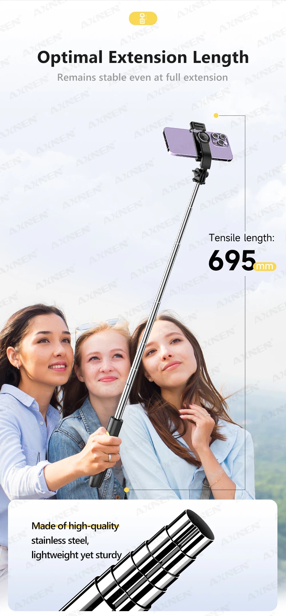 Trípode LED + Mando