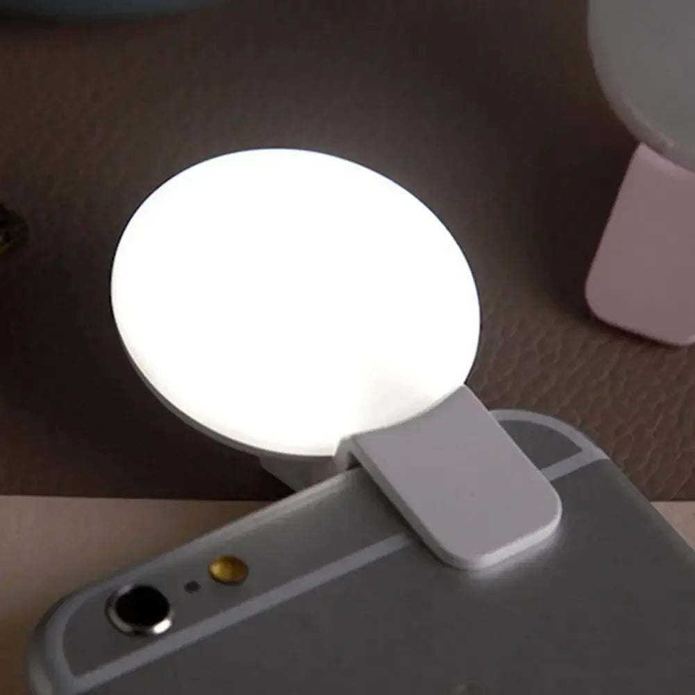 Aro de Luz LED Mini para Móvil - Iluminación Profesional Portátil