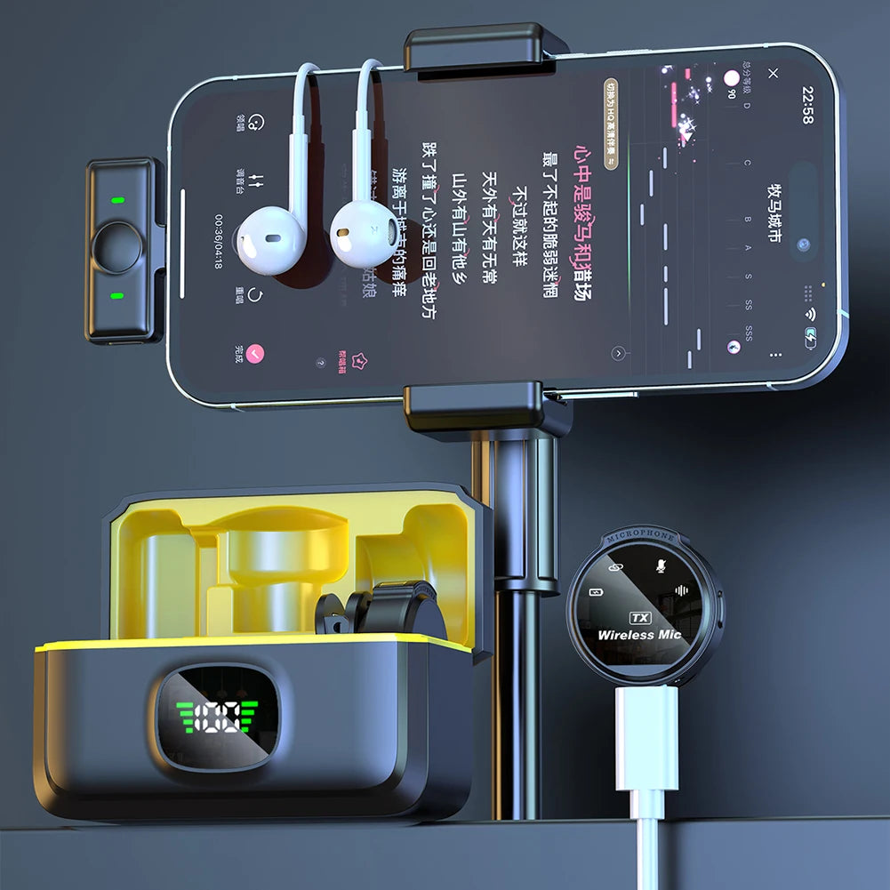Micrófono Pro-Lavalier Edition (Estuche de Carga Premium)