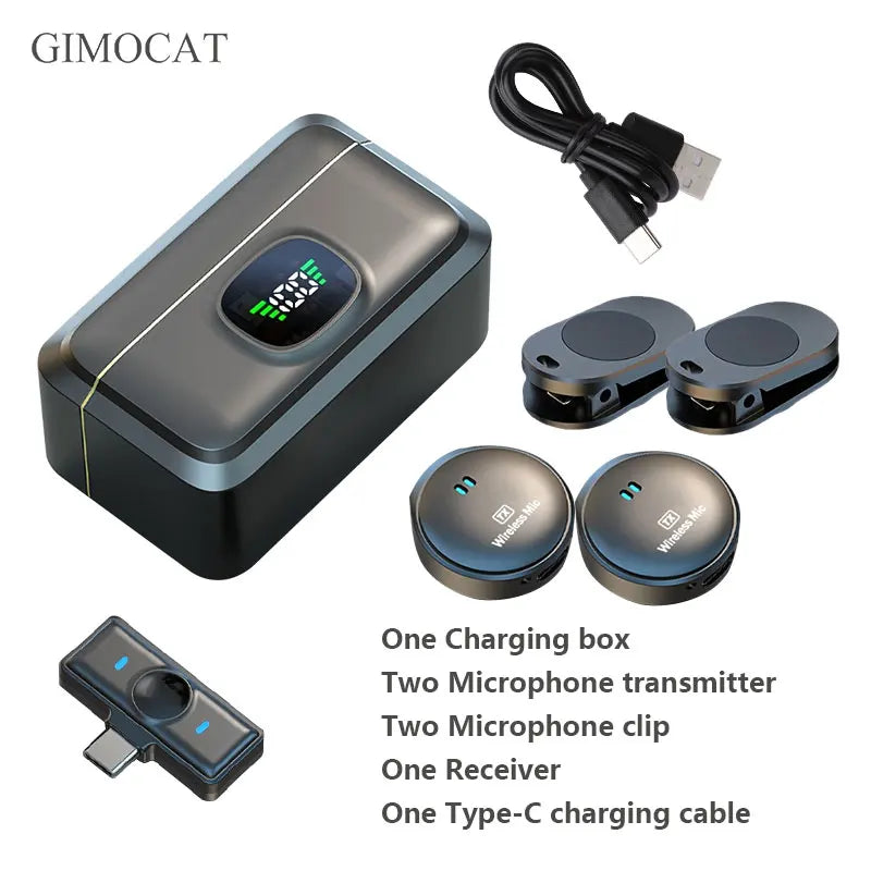 Micro-Lavalier Inteligente (Reducción de Ruido Activa)