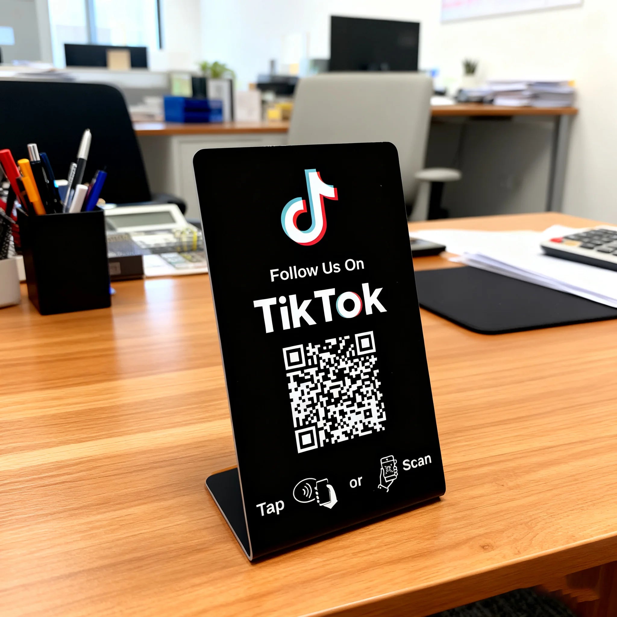 Tarjeta NFC y QR Programable para Reseñas de Google y Redes Sociales
