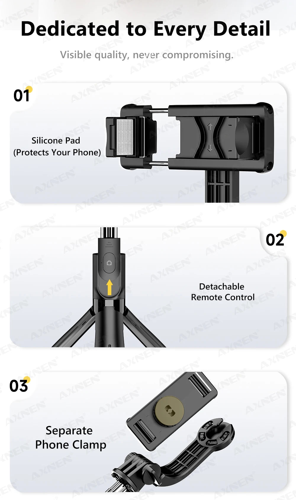 Trípode LED + Mando