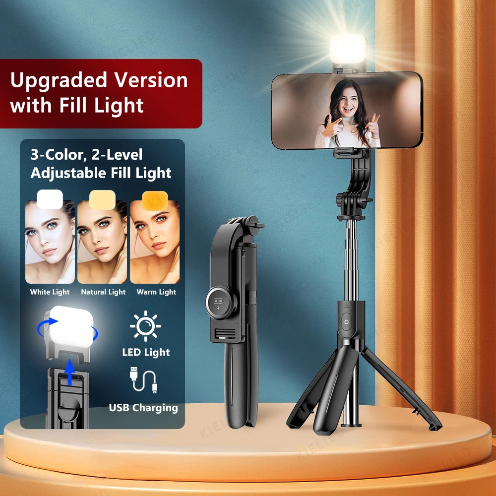 Trípode LED + Mando