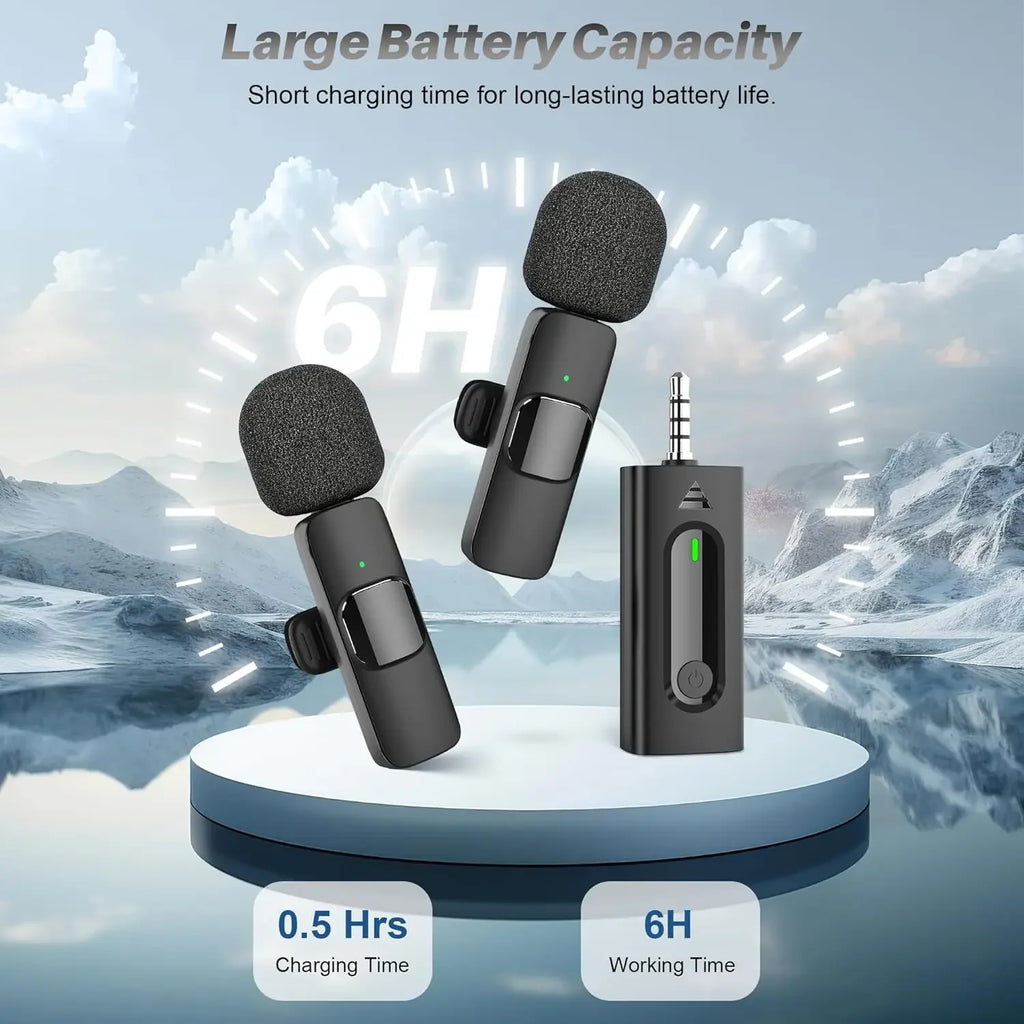 Micrófono Inalámbrico 2026: Audio Pro para iPhone y Android