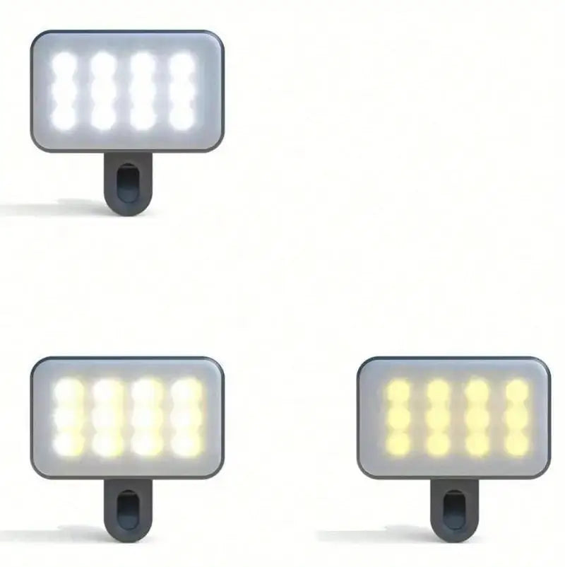 Mini Foco LED Recargable – Luz de Relleno para Móvil y Portátil