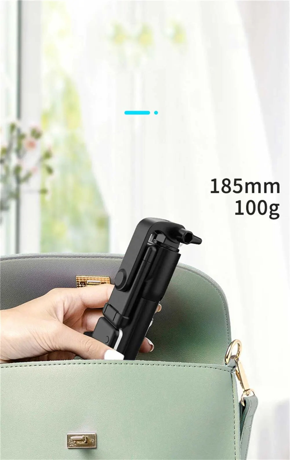 Trípode y Selfie Stick R1: Tu Estudio Portátil 3 en 1