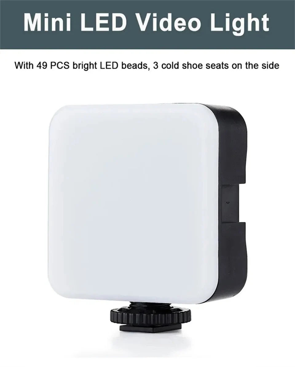 Kit Influencer "Viral Start" – Trípode, Micro y Foco LED Pro
