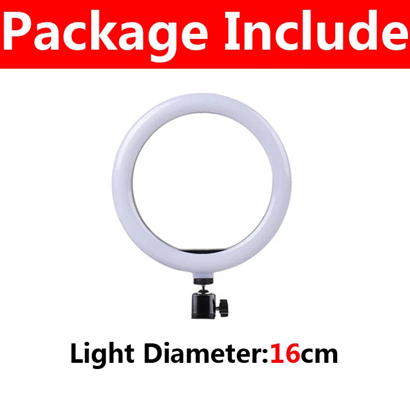 Anillo de Luz LED Selfie – Iluminación Profesional