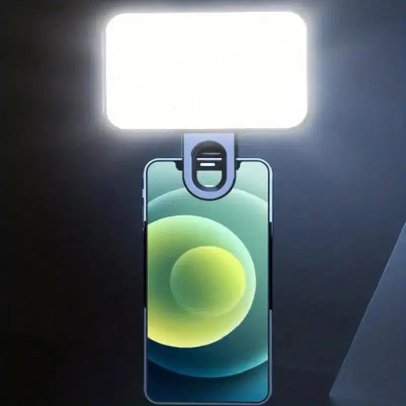 Mini Foco LED Recargable – Luz de Relleno para Móvil y Portátil
