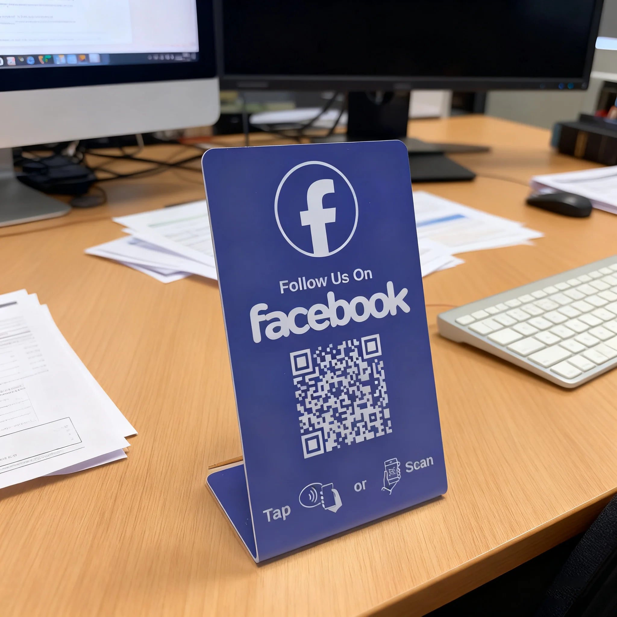 Tarjeta NFC y QR Programable para Reseñas de Google y Redes Sociales