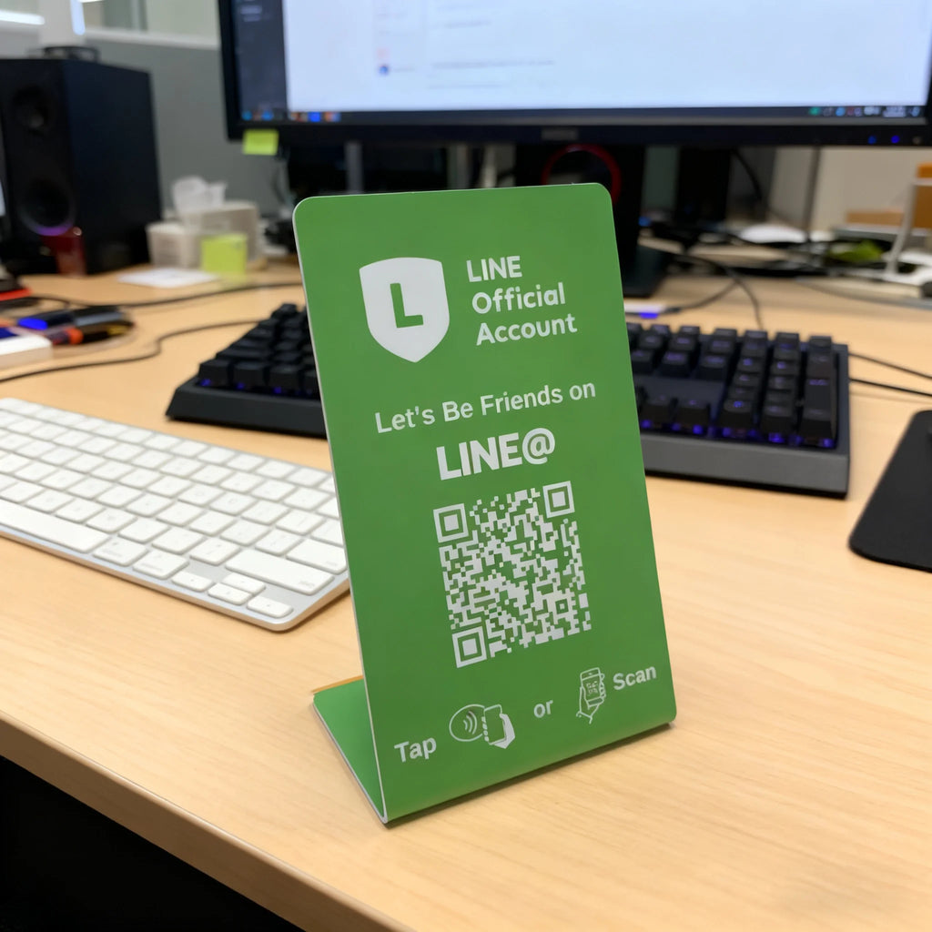 Tarjeta NFC y QR Programable para Reseñas de Google y Redes Sociales