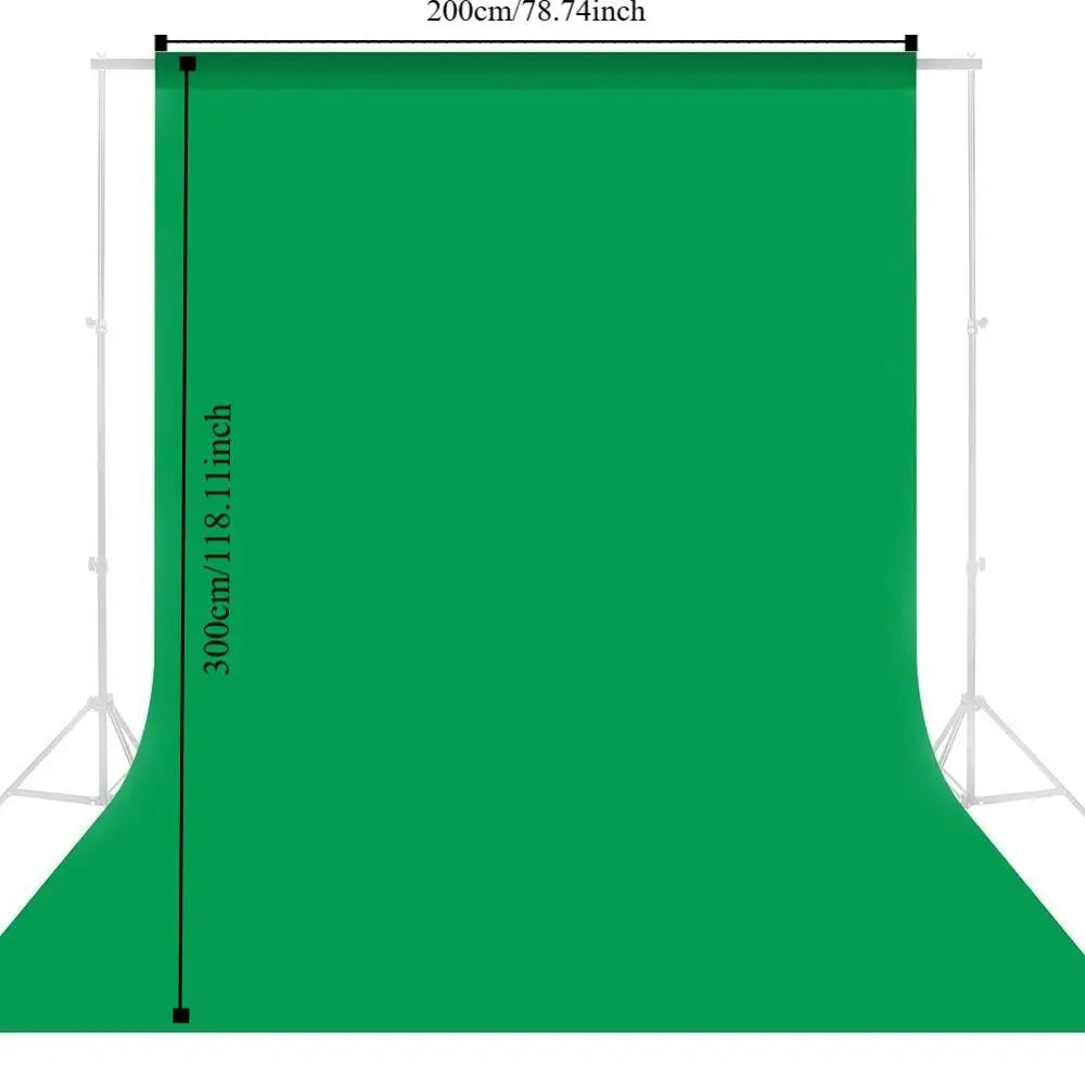 Kit de Estudio "Chroma Master" (Fondo + Soporte Ajustable)