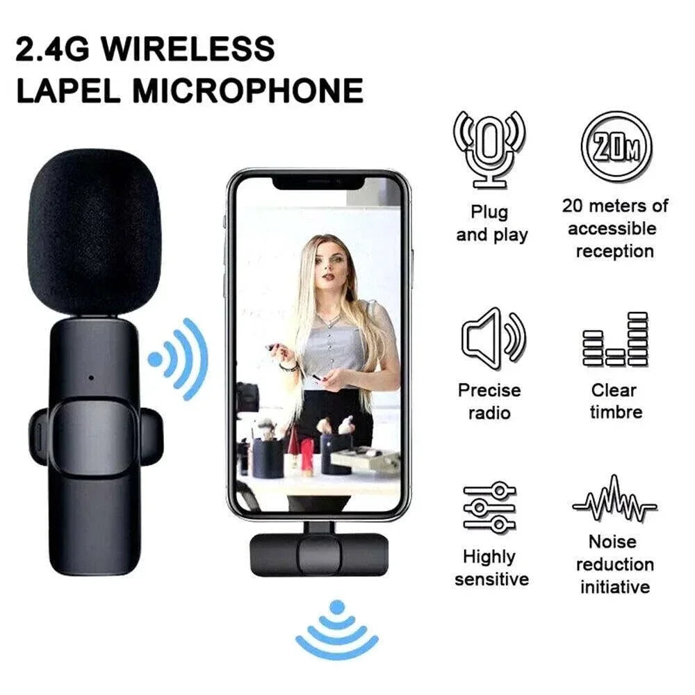 Micrófono Inalámbrico 2026: Audio Pro para iPhone y Android