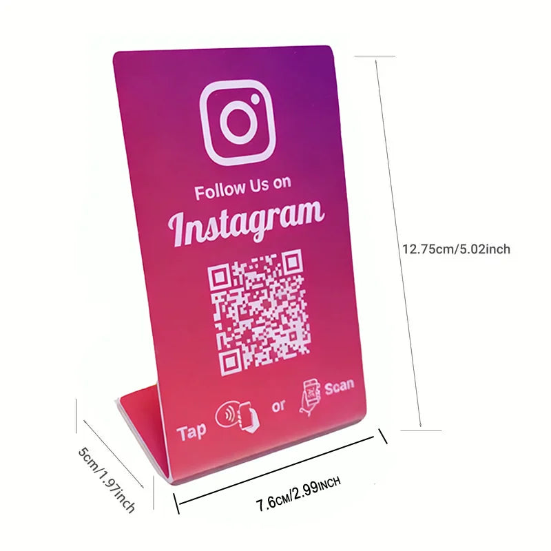 Tarjeta NFC y QR Programable para Reseñas de Google y Redes Sociales