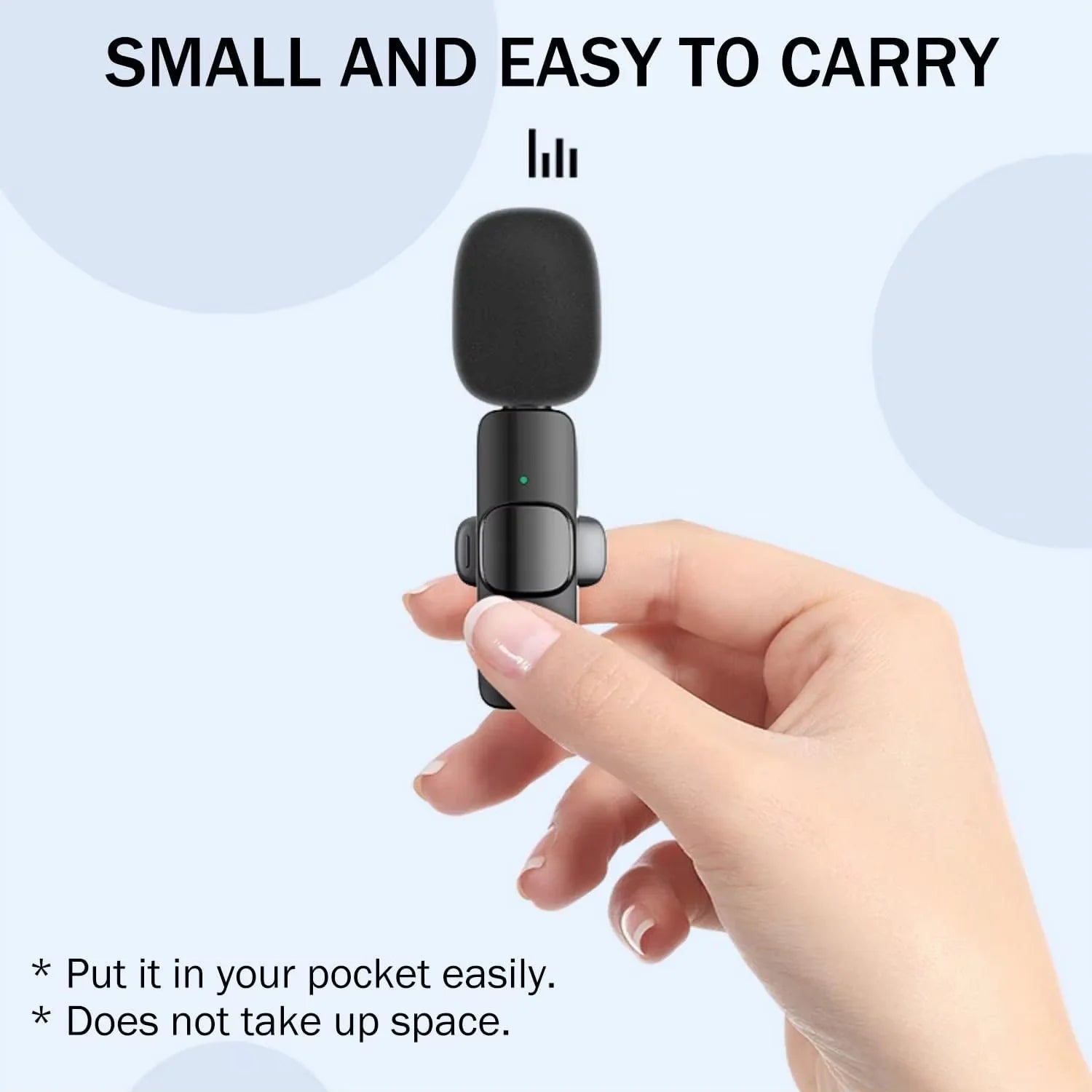 Micrófono Inalámbrico 2026: Audio Pro para iPhone y Android