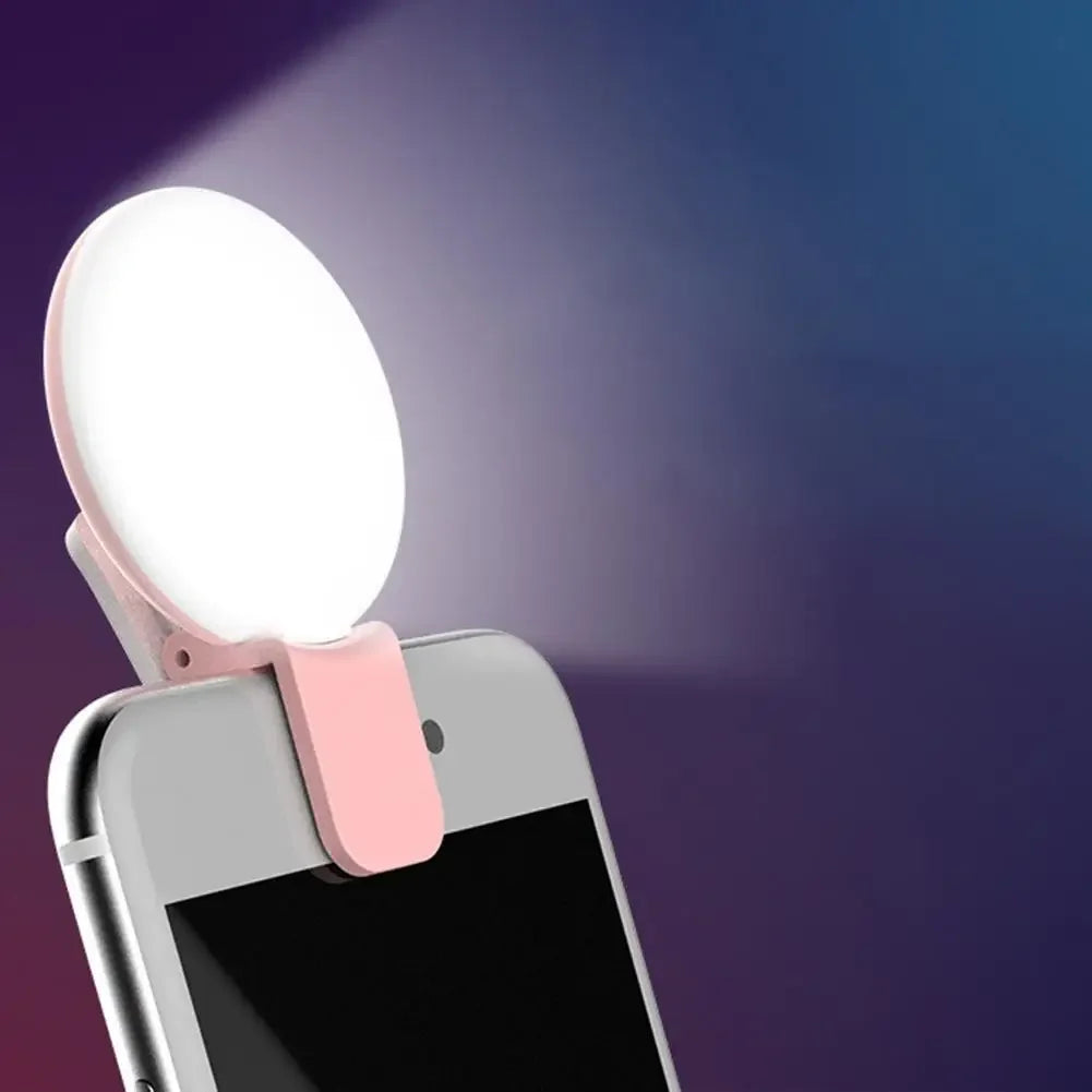 Aro de Luz LED Mini para Móvil - Iluminación Profesional Portátil