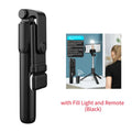 Trípode Inteligente F16: Luz de Relleno y Control Inalámbrico