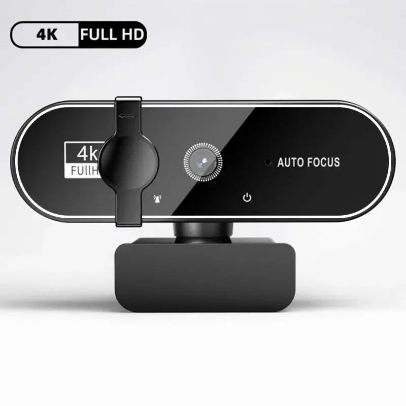 4K Ultra HD Pro con Enfoque Automático y Micrófono Dual