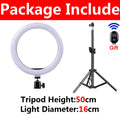 Aro de Luz Pro YM200 20W: Recargable y Portátil para Selfies Perfectas